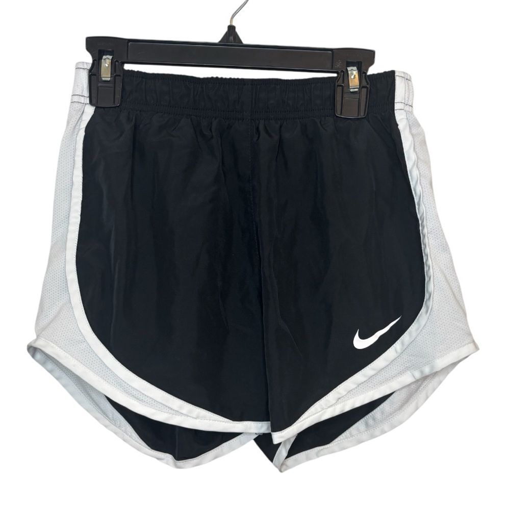 Nike Black and White Athletic Dri-Fit Shorts Size XS